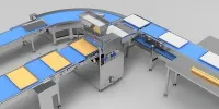 Линия для производства бисквитных рулетов